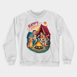 Happy Camper Crewneck Sweatshirt